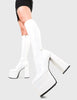 Bad Gurl Platform Knee High Boots