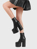 Bubblegum Platform Ankle Boots