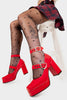 Chrome Heart Platform Heels