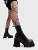 Fireflies Chunky Platform Ankle Boots