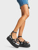 Bronco Chunky Platform Creeper Sandals