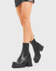 Elevate Chunky Platform Ankle Boots