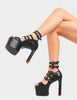 No Care Platform Sandals