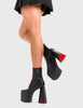 Oh Hey Platform Ankle Boots