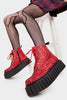 Shooting Star Chunky Ankle Creeper Boots