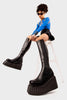 Switching Up Chunky Creeper Platform Knee High Boots